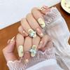 Wearable Sweet Cute High-End Handmade Nail Art Tips False Nails 
