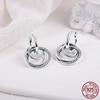 New In 925 Sterling Silver Earrings For Women 2024 Trending Earrings For Womenfashion Jewelry Earrings For Women