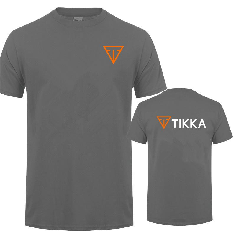 T-shirt da Caccia Tikka By Sako Estiva Unisex Unisex Cotone Streetwear Top Manica Corta T-shirt Unisex Lh636