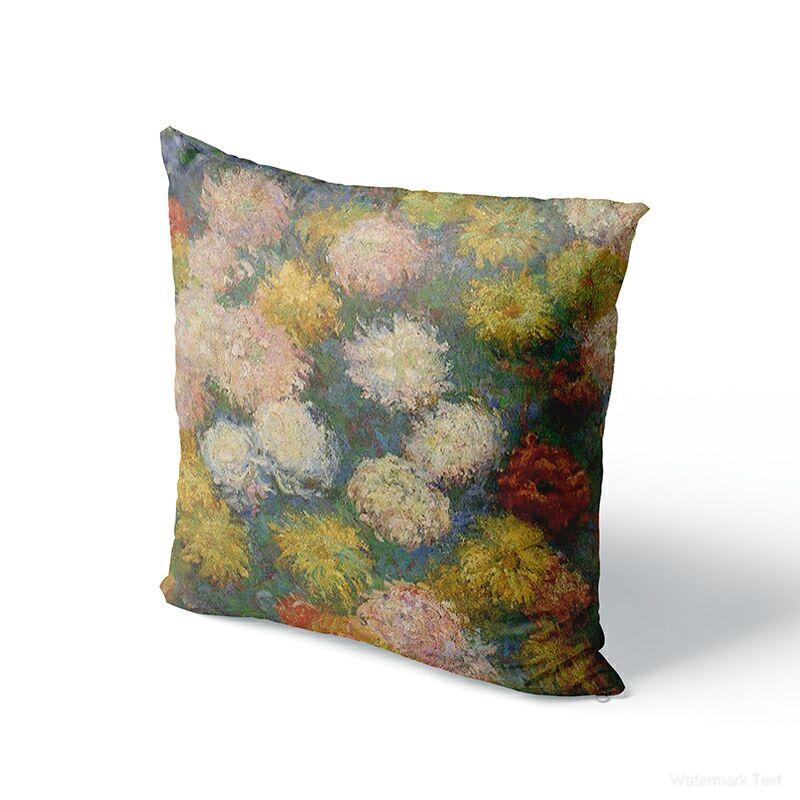 45x45cm Van Gogh Oil Painting Pillowcase Sofa Cushion Cover Sunflower Night Pillow Cover Sofa Pillow Cover Home Decoration