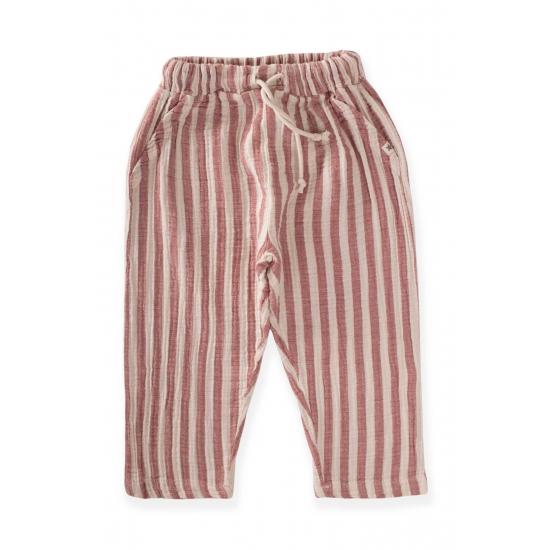 Îmbrăcăminte pentru copii Pantaloni de muselină 1 7 În dungi fine