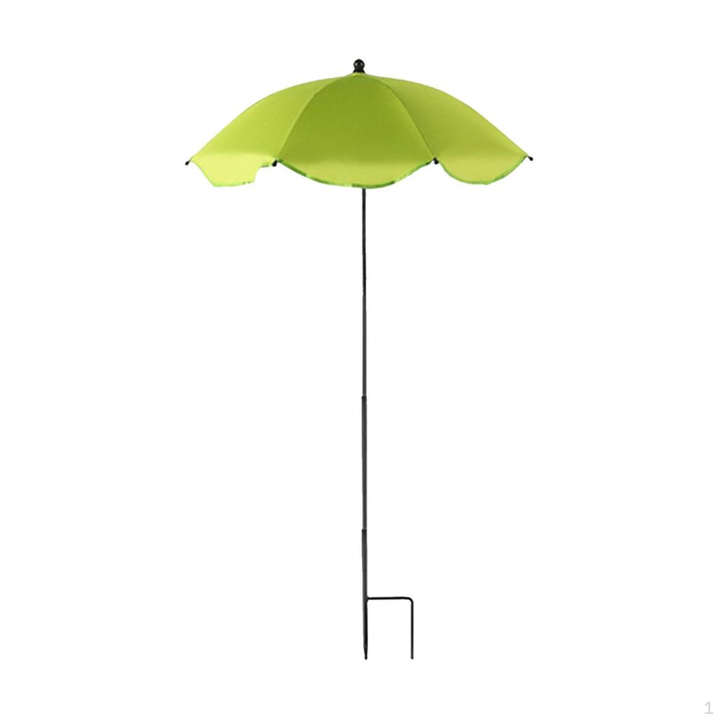 Garden Parasol for Plant Coverage with Shade Cloth