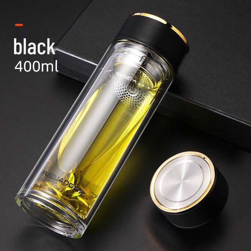 Fuguang Double-Layer Insulated Glass Cup