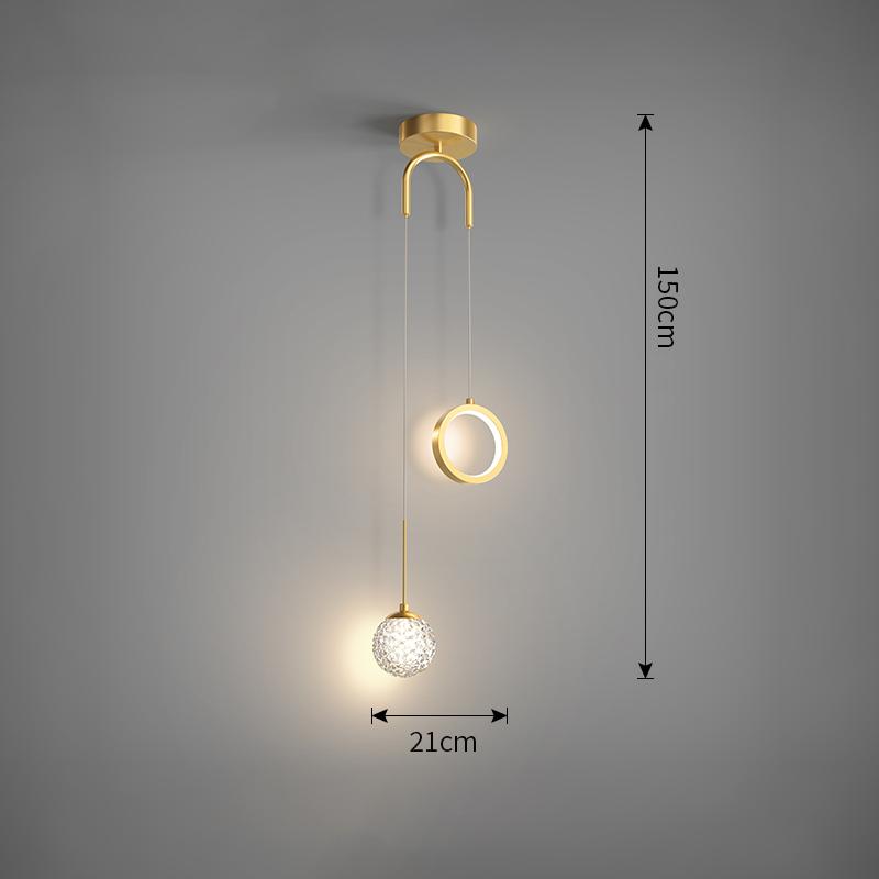 Severské LED závěsné svítidlo Vnitřní svítidlo Obývací ložnice Ložnice Domácí dekorace Jídelní stůl Závěsné lampy Závěsná lampa