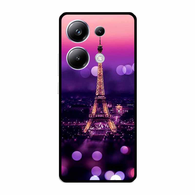 For Redmi Note 13 Pro 5G Cases Note 13 5G 4G Fashion Cool Soft TPU Silicone Phone Covers for Xiaomi Redmi Note 13R Pro 5G Note13