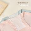 Women's High Waist Antibacterial Pure Cotton Triangle Briefs - 80s Long Staple Cotton Tummy Control