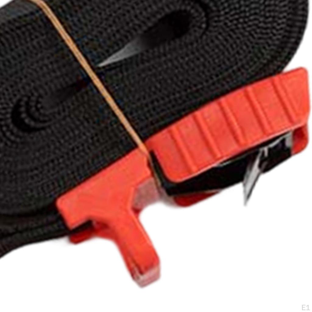 cam Buckle 25mm Webbing Tow Strap 14.7ft Lashing Straps for Bicycles Cargo Snowboard Bag Moving