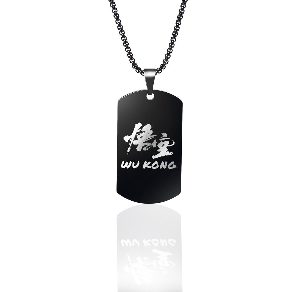Wukong Necklace Pendant The Monkey King Journey To The West - Stainless Steels Mens Necklace