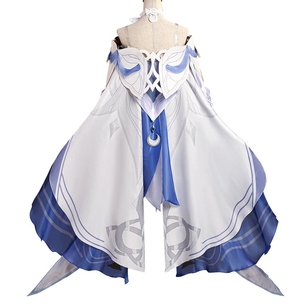 Spel Genshin Impact Nieuwe Aankomst Damselette Columbina Cosplay Kostuum Volledige Set Uniform Outfits Columbina Cosplay