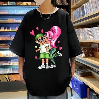 2023 Feid Ferxxo Tour Stampa T-shirt Unisex Donna Estate Moda Estetica T-shirt Street Hip Hop T-shirt manica corta oversize