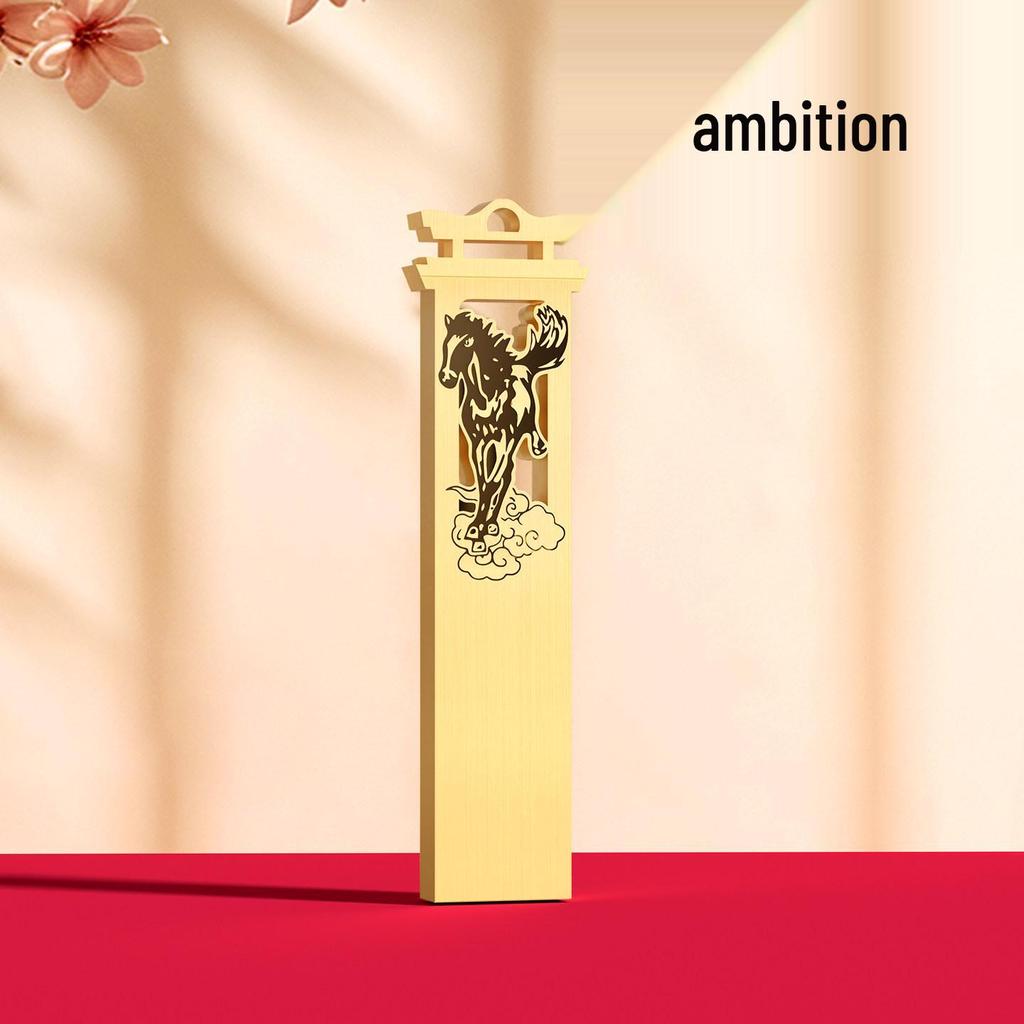 Custom Year of the Horse Zodiac USB Drive - Corporate Logo Souvenir & New Year Gift