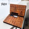 Wooden Hockey Dice Game, Family Night Party Hockey Tabletop Game with Dice & Pegs, Competitive Hockey Board Game for Kids, Teen, Adults