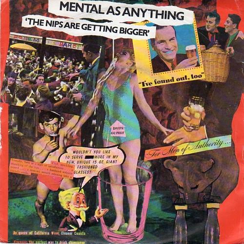 

7-дюймовая пластинка MENTAL AS ANYTHING The Nips Are Getting Bigger VS309 Virgin 1979 Великобритания Рок Б/у