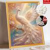5D Pearl Kit Majestic Peacock Pattern DIY Gemstone Art Relaxing Handmade Ornament Home Wall Desktop Decoration for Beginners