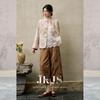 JK&JS Retro Floral Jacquard Embroidered Jacket