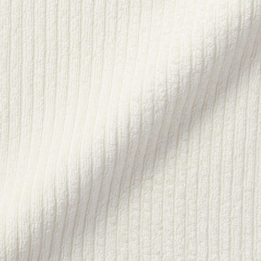 MUJI Pile Rib Long XL Women's Cardigan, FD1JTA4S, Ivory, Women's