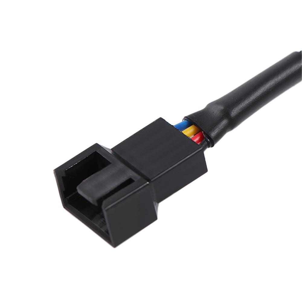 System 4 PIN Power Cables Fan Extension Cable 3 Pin Cable for Computer Fan PWM Extension Cable