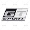 Car Styling 3D GT Sport Metal Zinc Alloy RearTrunk Fender Adhesive Badge Body Tailgate Displaceme Decorative Emblem