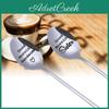 Lustrous Stainless Steel Ice Spoon With Custom Engraving Perfect For Anniversary And Holiday Presents