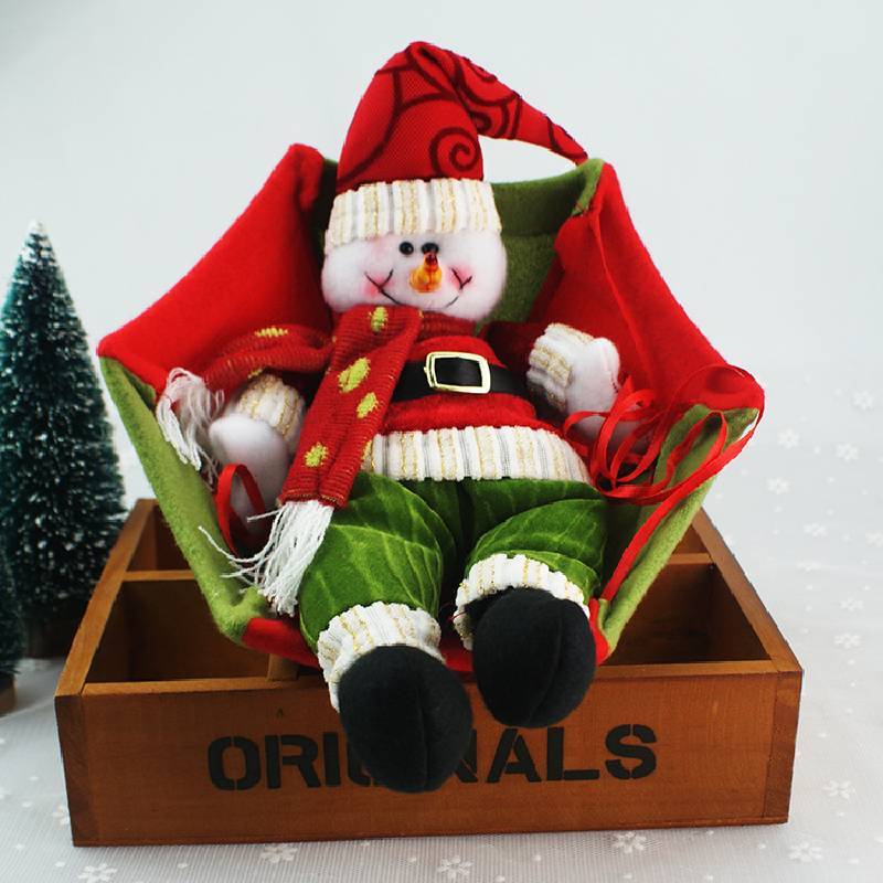 Christmas Santa Snowman Hanging Decorations For Festive Home Decor