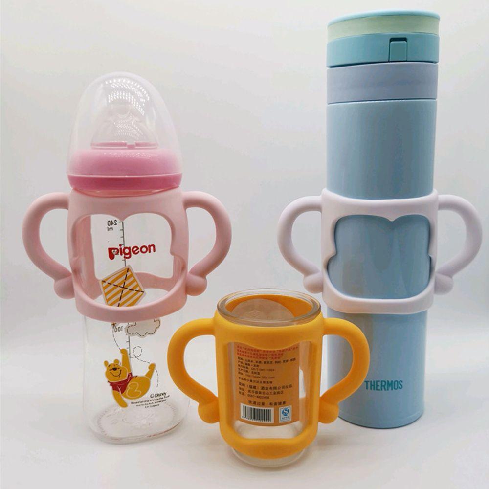 Heat Resistant Universal Handle Feeding Bottles Accessories Wide Mouth Grip Baby Bottle Handles