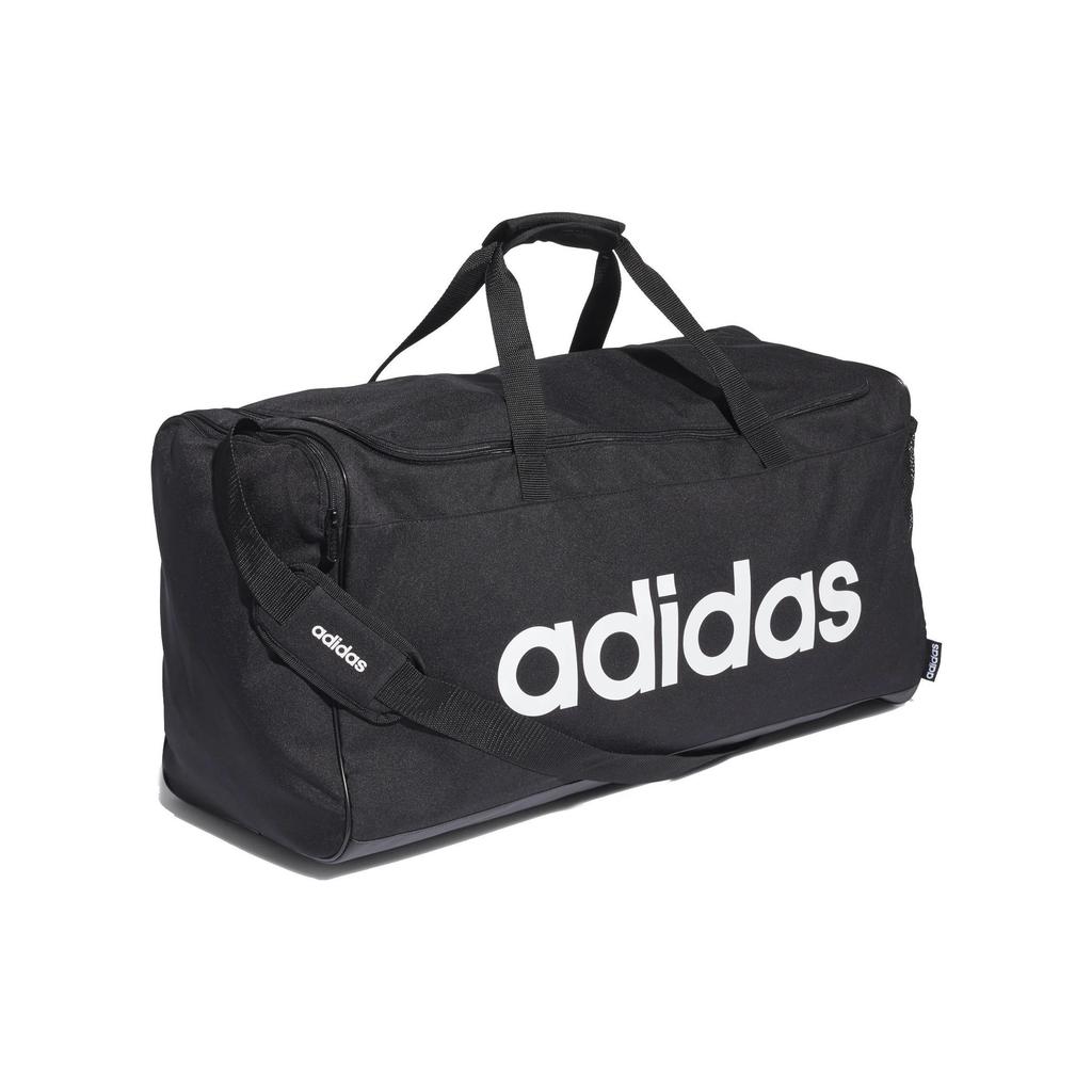 adidas Training Travel Large Capacity Big Logo Fabric Gym Bag Unisex Gym Bag Black FM2400