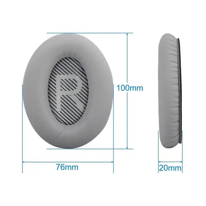 Replacement Earpads Cushion For Bose QuietComfort2 QC2 QC15 QC25 QC35 AE2 AE2i AE2w SoundTrue SoundLink Headphones High Protein