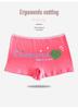 Girls' Plus Size Pure Cotton Safety Shorts - Junior High, Puberty-Friendly Four-Corner Briefs