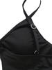 Two-piece high-waist slimming swimsuit for plus sizes Two-piece high-waist slimming swimsuit for plus sizes M