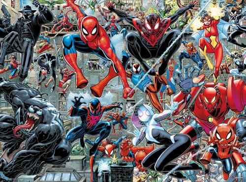 Buffalo Games - Silver Select - Marvel - Spider-Verse - 1000 Teile Puzzle für Erwachsene - Anspruchsvolles Puzzle Perfekt für den Spieleabend - Fertige Größe