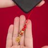 Golden Mini Carp Keychain Promotion Pass Fortune Feng Shui