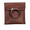 Rustikales Rindsleder Ringaufbewahrungstasche Rindsleder Ringe Organizer Uhren Taschen Geschenk Rindsleder Material für Jedes Schmuckstück