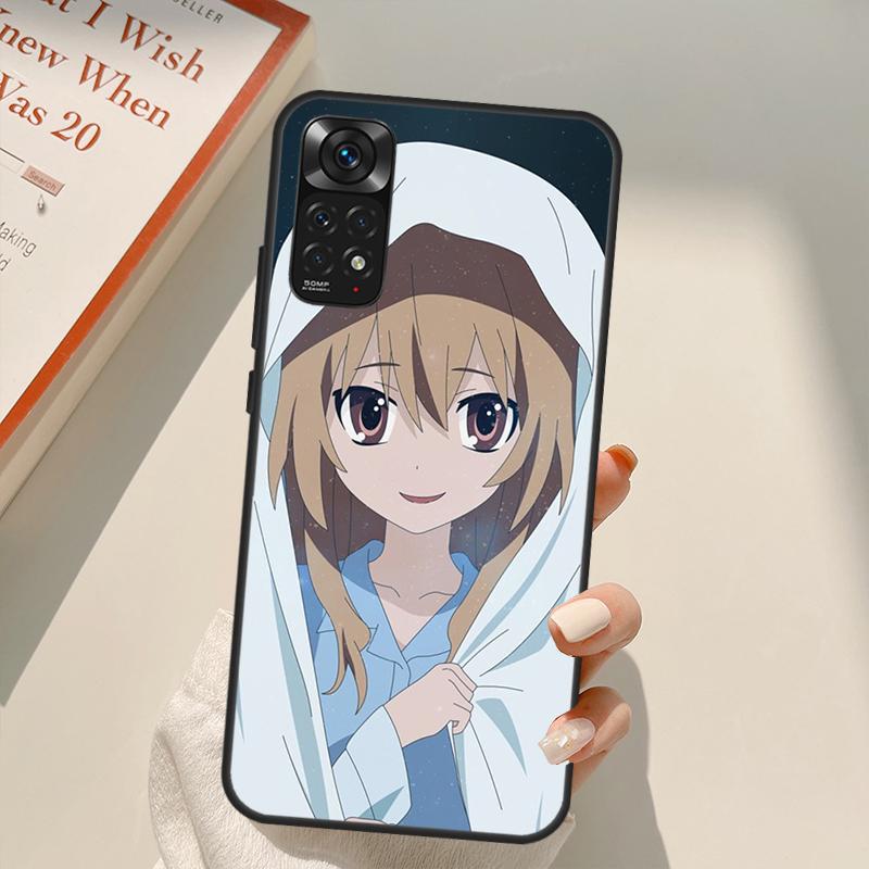 Anime Toradora Aisaka Taiga Case For Xiaomi Redmi Note 11 10 9 8 Pro Note 11S 10S 9S 8T K50 K40 9A 9C 10A 10C Cover