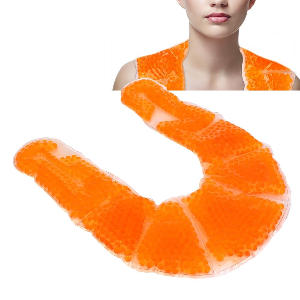 U Shape Shoulder Neck Therapy Gel Bead Ice Hot Nursing Pain Relief Pad Cushion Pack