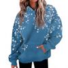 Women's Fashion Daily  Casual V-Neck Long Sleeve Printed Top