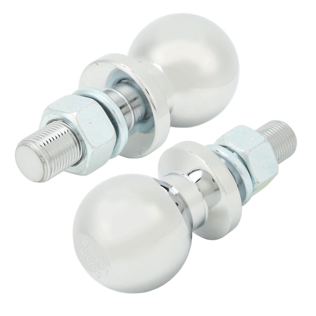 Trailer Hitch Ball, Carbon Steel 3500lbs Tow Ball Diameter 50mm 50mm X 3/4" Shank