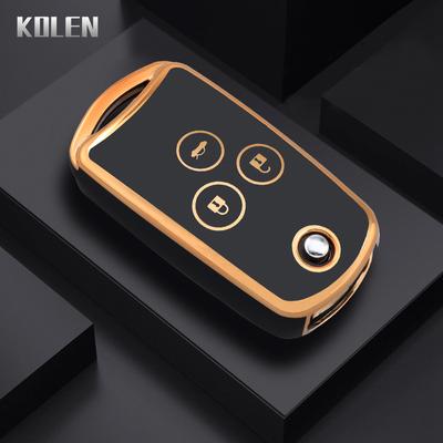 TPU Car Flip Folding Key Case Cover Shell Fob For Civic Accord Jazz CRV HRV CRZ For Acura TL TSX ZDX RSX  Car Accessories