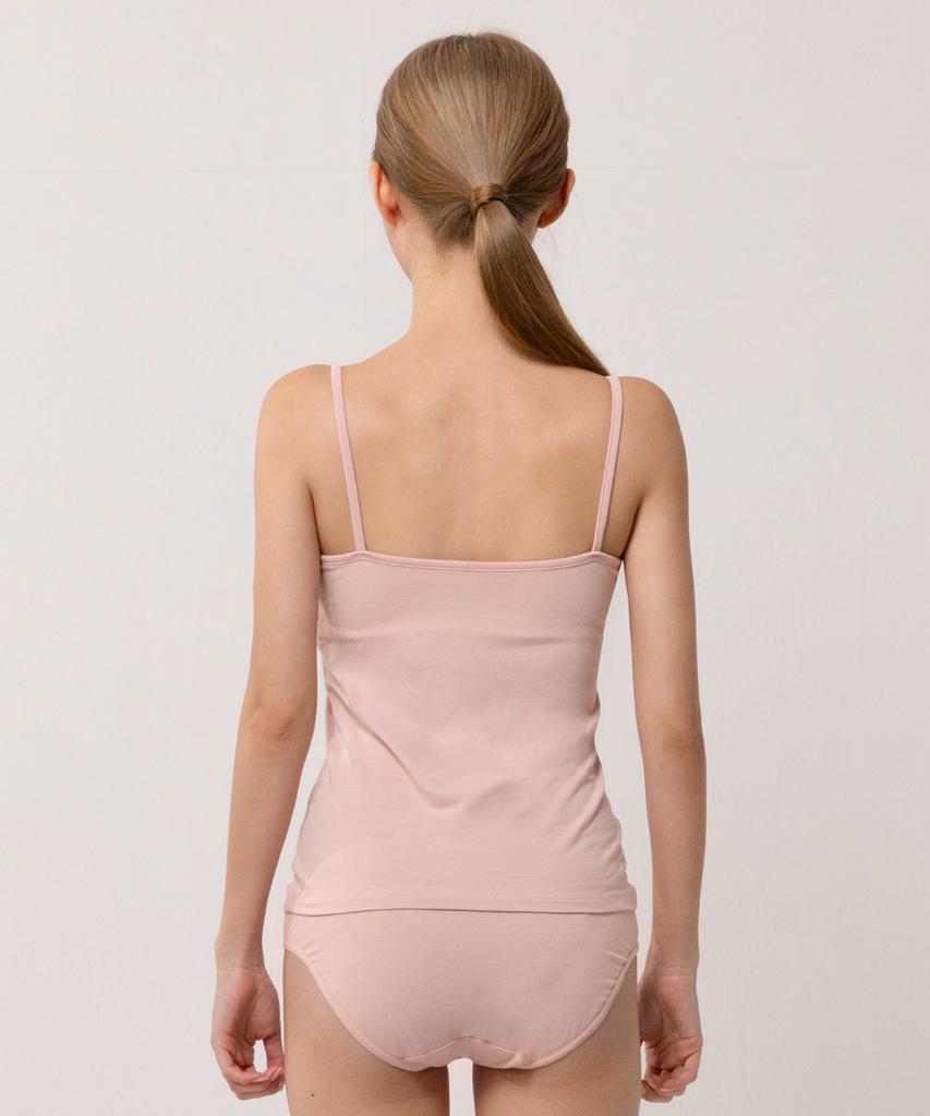 Ssaikeullin Wireless Bra Top With Built-In Cups Women'S Sleeveless (Apricot)