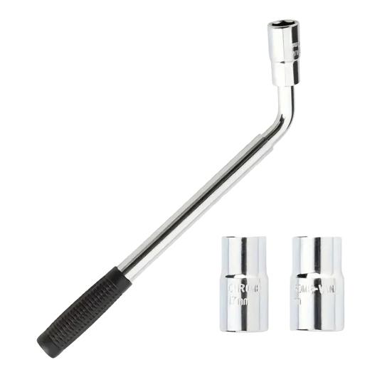 Telescopic Wheel Wrench Socket 380-550mm Retractable RV Sleeve Tire Nut Retractable Tire Nut Wrench Wheel Tool