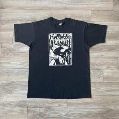 1992 Werewolf the Apocalypse Video Game Promo Tee XL Unisex T-Shirt