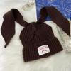Knitted hat children's trendy brand design hot-selling autumn and winter warm niche personalized rabbit ear wool hat