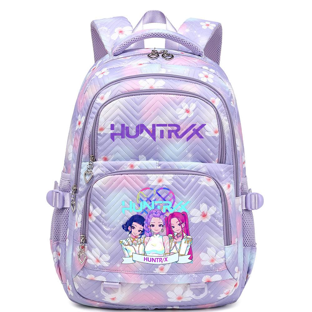 K-Pop Anime Cartoon Printed School Bag High School Large Capacity Student Leisure Trend