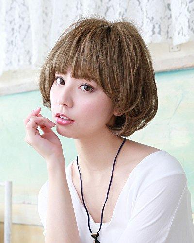 All Airy Mash Heat-Resistant Marron Brown