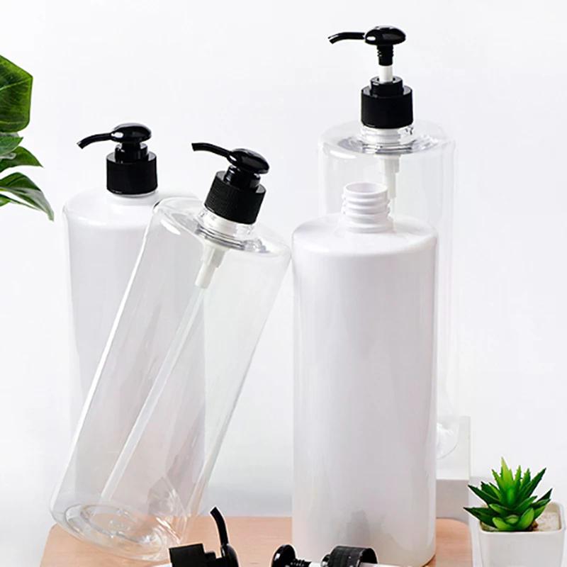1pcs 1000ml Gel Storage Container Refillable Soap Dispenser for Bathroom Large Capacity Shampoo Shower Bottles Lotion Liquid