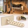 Wall Mounted Screwdriver Stand Rotatable Tool Organizer Screwdriver Storage Rack  Garage