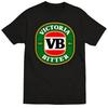 Victoria Bitter VB Bier Logo Schwarzes T-Shirt