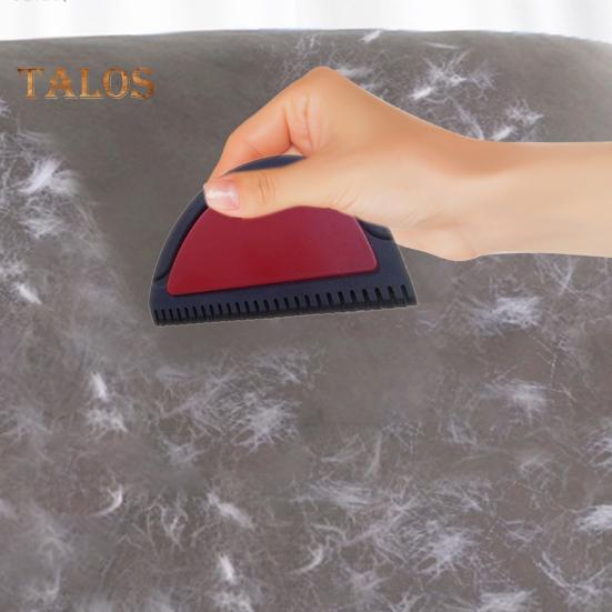 

Скребок для удаления волос с домашних животных, портативная бритва для ворса, многоразовое средство для удаления волос с домашних животных, для мебели, одежды чёрный