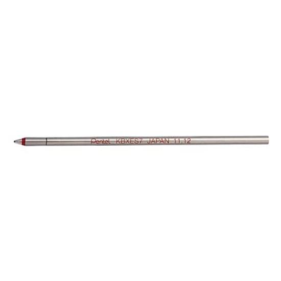 Pentel Vicuna Ballpoint Pen Refills Fine Set of 5 (Red), 0.7mm, Point, XKBXES7-B,