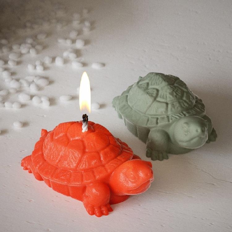 Flexible Turtles Resin Ornament Mold for DIY Projects Easy Demoulding for Home Decoration and Artistic Creations