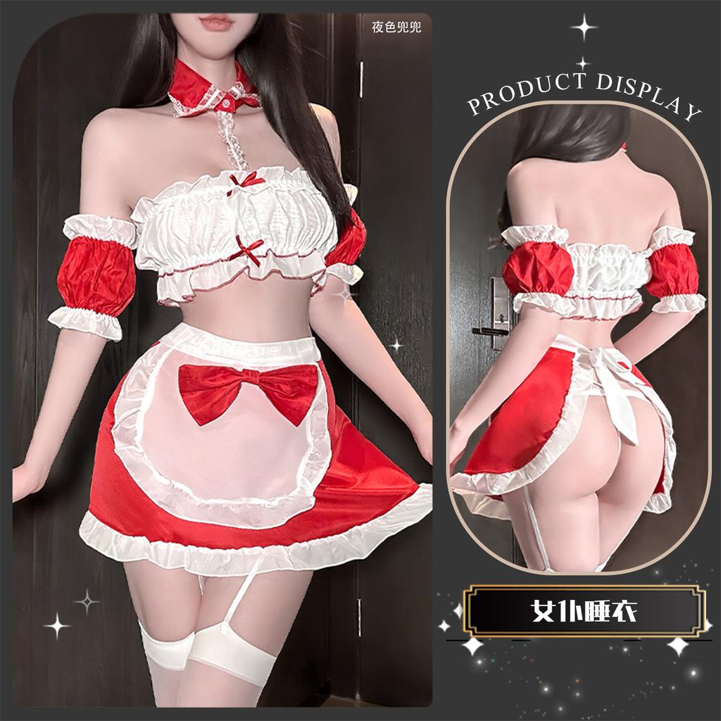 Sexy underwear, sweetheart maid suit, small breasts show big pure desire, maid outfit, cute maid uniform